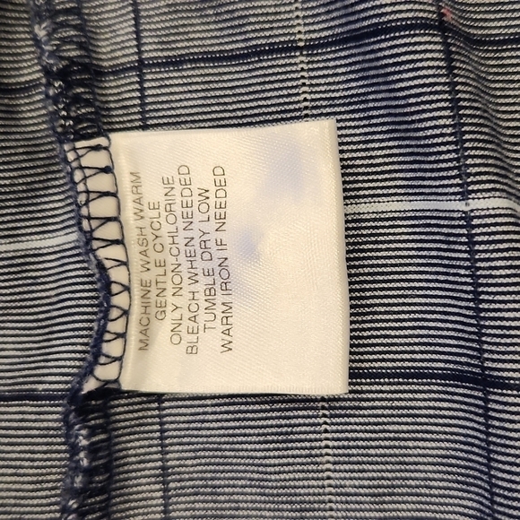 DANIEL Cremieux Blue Square Print Polo Shirt - Picture 7 of 9